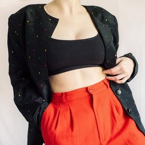 Vintage 100% Silk Blazer